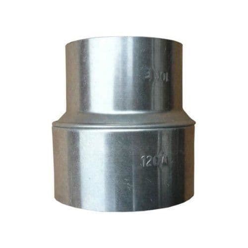 Kamino-Flam Skorstensreducerare, varmaluminiumpläterad 150/120 mm - 331606