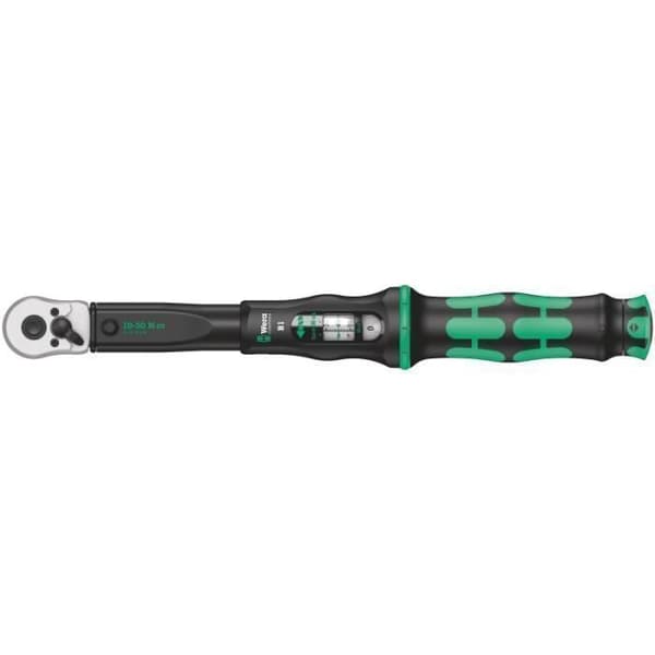 Wera Tools Click-Torque B 1, Hylsnyckel, 1 st, Svart, Grön