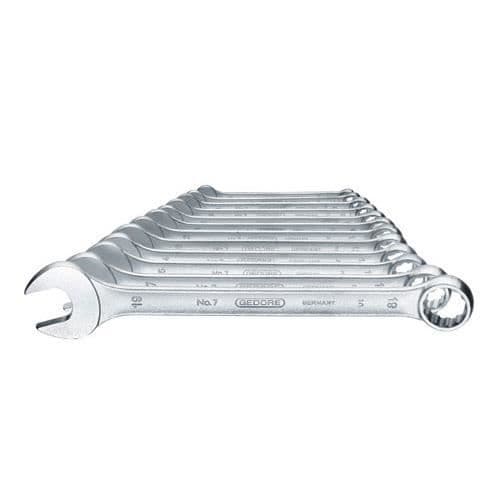 Gedore Kombinationsnyckelsats 12 delar 6-19 mm artikelnummer 6091530