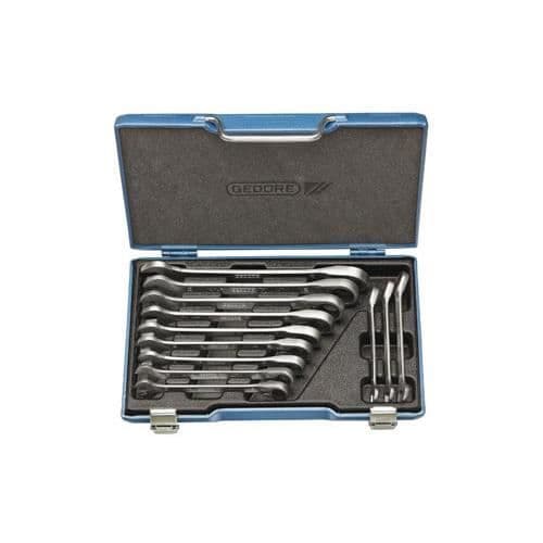 Gedore Ratchet kombinationsnyckelsats, vändbar, 12 delar 8-19 mm artikelnummer 2297418