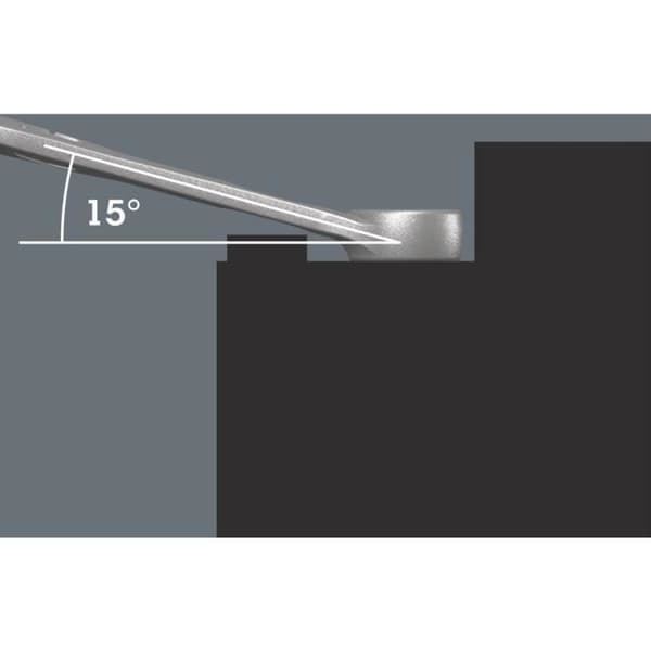 Wera 05020240001 6003 Joker 5 Imperial Set 1 Kombinationsnyckelsats 5 delar 1/2 - 9/16