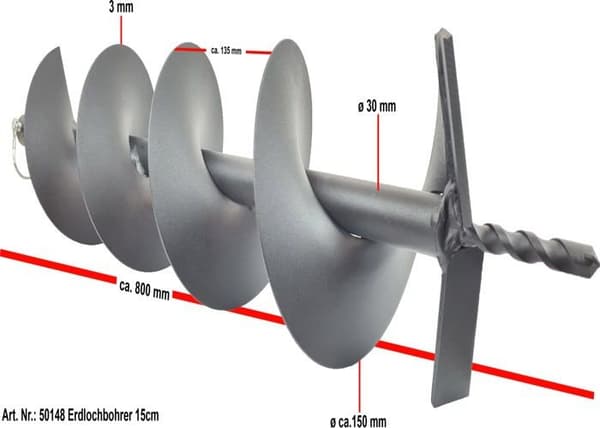 Annan skiftnyckel - specialiserad Berger skiftnyckel - schröter - 50148 - Berger - Schroter Auger 75 x 150 mm