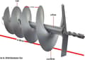 Miniatyrbild 2 av 2: Annan skiftnyckel - specialiserad Berger skiftnyckel - schröter - 50148 - Berger - Schroter Auger 75 x 150 mm