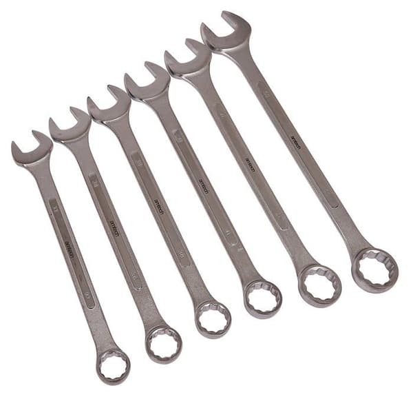 Amtech kombinyckel - K1900 - Set med 6 kombinycklar XL storlek 35-50mm