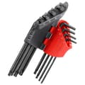 Miniatyrbild 2 av 3: Set med 8 Facom Tamper Torx-Torx hannycklar med sfäriskt huvud