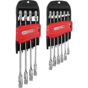 10-delars blandnyckelsats - KS TOOLS - 503.4250 - Gearplus spärrnycklar - 8 till 19 mm