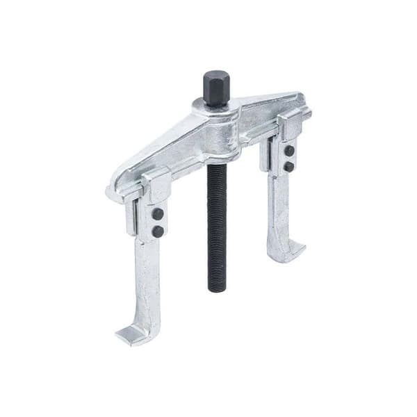 Parallelldragare med 2 klor - KRAFTMANN - 150 x 200 mm - Metall - Svart