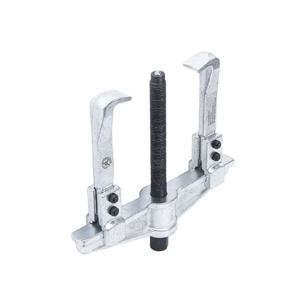 Parallelldragare med 2 klor - KRAFTMANN - 150 x 200 mm - Metall - Svart