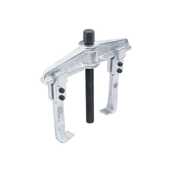 Parallelldragare med 2 klor - KRAFTMANN - 150 x 200 mm - Metall - Svart
