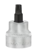 Miniatyrbild 1 av 3: Cle torx - cle male etoile Matador - 4092 0800 - de tournevis, nyckel Torx intern, 12,51/2 T80x 62mm, 40920800