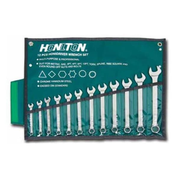 Honiton - H0112 - Set med blandade nycklar 8-22 mm, 12 delar ()