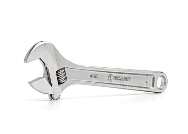 Crescent skiftnyckel - AC210VS - dia 25,4 cm Krom Justerbar skiftnyckel