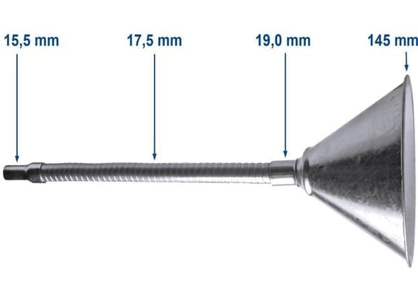Annan nyckel - specialnyckel Sw-stahl - 07379L - Metalltratt med flexibel näbb Diameter 145 mm