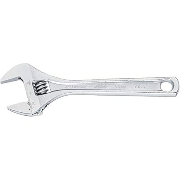Nyckel med justerbar öppning - VIGOR - V6048 - Silverfärgad - Storlek 0-24 mm - Enkel att justera med en hand
