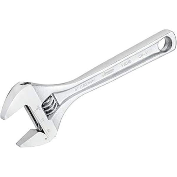 Nyckel med justerbar öppning - VIGOR - V6048 - Silverfärgad - Storlek 0-24 mm - Enkel att justera med en hand