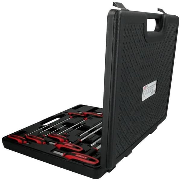 T-handtag insexnyckelfodral - KS TOOLS - 9 st