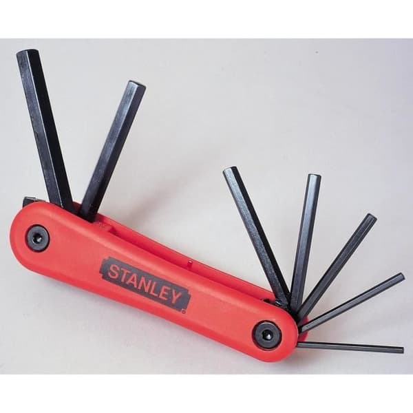 STANLEY Set med 7 hannycklar Pro serie