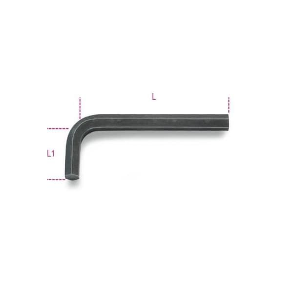 Polerad vinklad insexnyckel N16 - BETA - 000960560