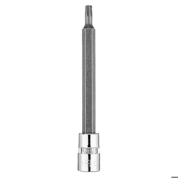 TORX TX20-bits på 1/4"-hylsa, lång, 87 mm