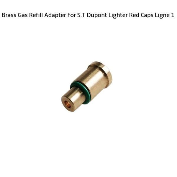 Smthome - SYY0293 - 1 ST Mässing Gas Refill Adapter för S.T Dupont Rouge Caps Ligne1 Lighter DIY Repair