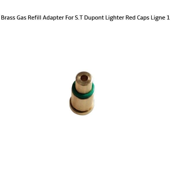 Smthome - SYY0293 - 1 ST Mässing Gas Refill Adapter för S.T Dupont Rouge Caps Ligne1 Lighter DIY Repair