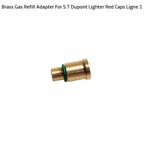 Smthome - SYY0293 - 1 ST Mässing Gas Refill Adapter för S.T Dupont Rouge Caps Ligne1 Lighter DIY Repair