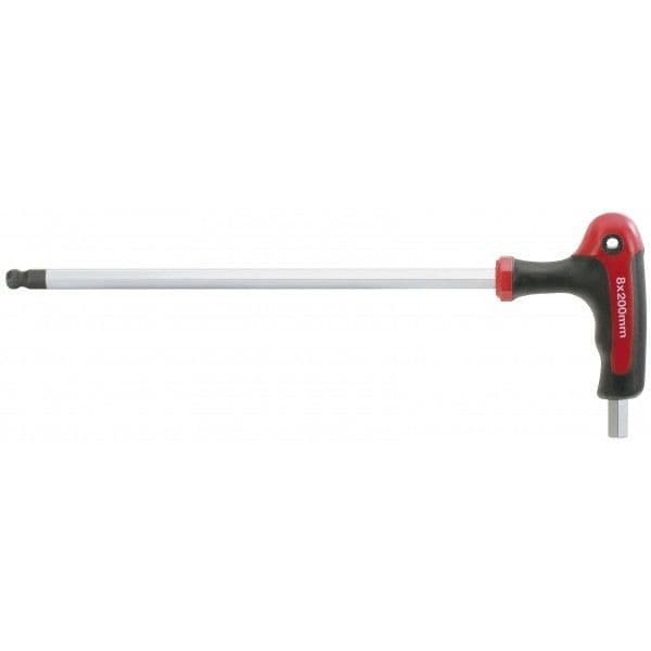 Insexnyckel med kulhuvud och T-handtag - KSTOOLS - 151.8131 - 2,5 mm - Sexkantsbits