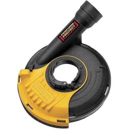 DEWALT 125 mm slibebeskytter med vakuumudsugning DWE46150