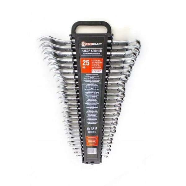 Cle a tube - cle a pipe - cle a pipe debouchee Forcekraft JEU DE 25 KLÄMOR MIXTA 5261MP