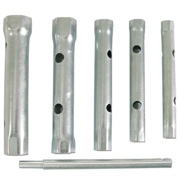 Mega Méga nyckelset med dubbelsidig rörnyckel 8-17 mm, 6 delar (36206)