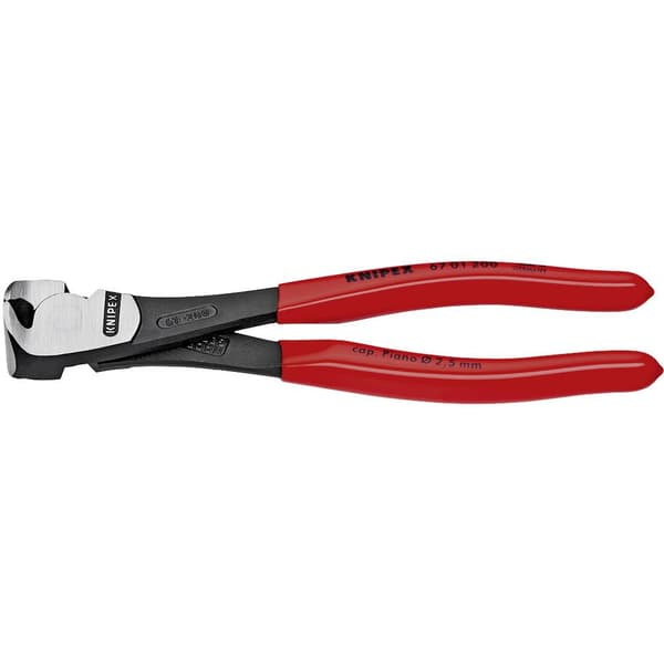 Knipex 67 01 140 Verkstad Elektronikändavbitare med facett 140 mm