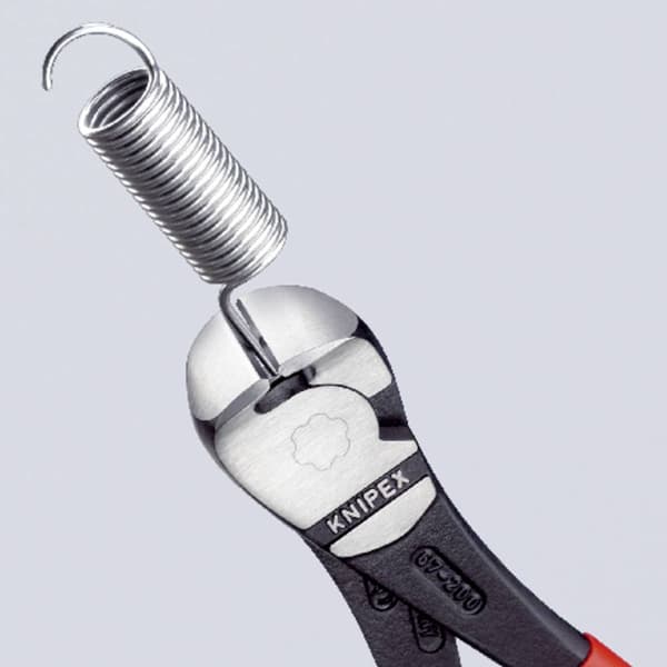 Knipex 67 01 140 Verkstad Elektronikändavbitare med facett 140 mm