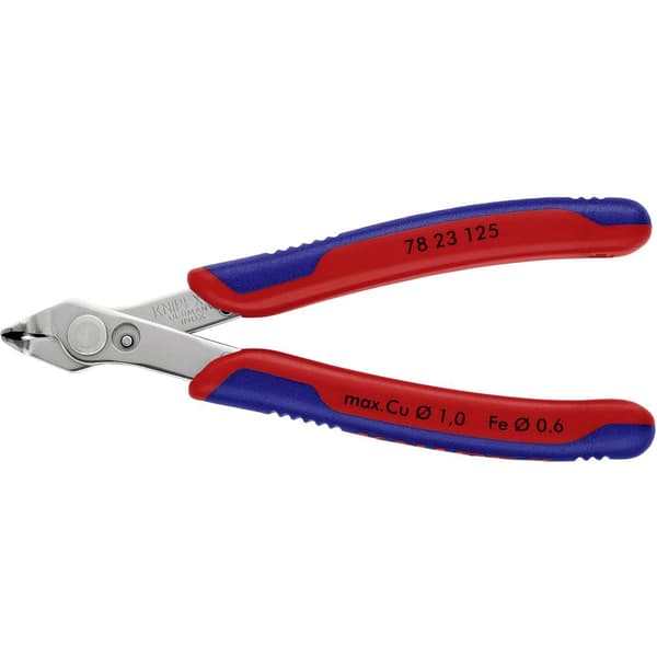 Knipex Super-Knips 78 23 125 Elektronik och finmekanik Tång för kretskort utan facett 125 mm
