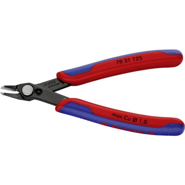 Knipex Super-Knips 78 31 125 Elektronik och finmekanik Tång för kretskort utan facett 125 mm