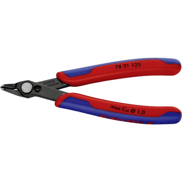 Knipex Super-Knips 78 31 125 Elektronik och finmekanik Tång för kretskort utan facett 125 mm