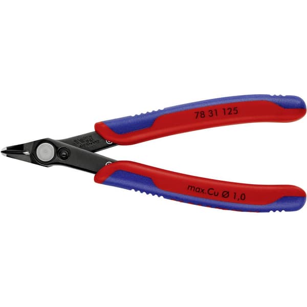 Knipex Super-Knips 78 31 125 Elektronik och finmekanik Tång för kretskort utan facett 125 mm