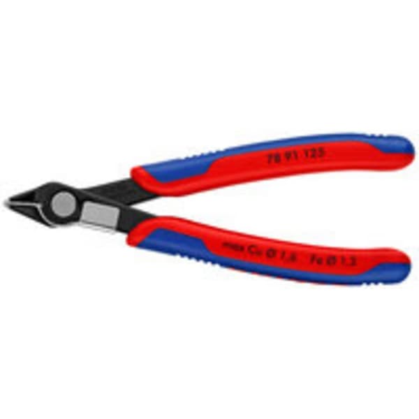 Knipex Super-Knips 78 91 125 Elektronik och finmekanik Tång för kretskort med facett 125 mm