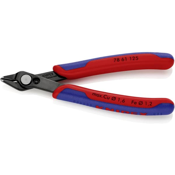 Knipex Super-Knips 78 61 125 Elektronik och finmekanik Tång för kapning & skalning utan facett 125 mm