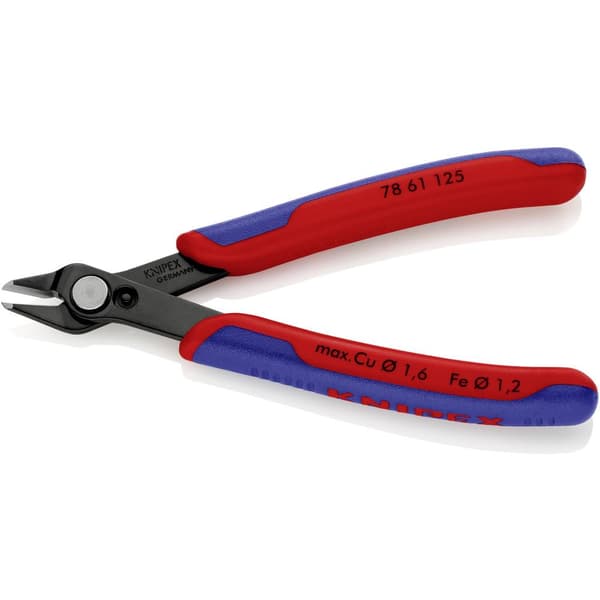 Knipex Super-Knips 78 61 125 Elektronik och finmekanik Tång för kapning & skalning utan facett 125 mm