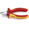 Miniatyrbild 2 av 4: Knipex 70 06 125 VDE Sidoskärare med facett 125 mm