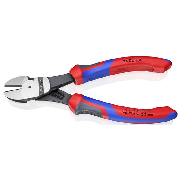 Knipex 74 02 180 Verkstad Kraftavbitare med facett 180 mm