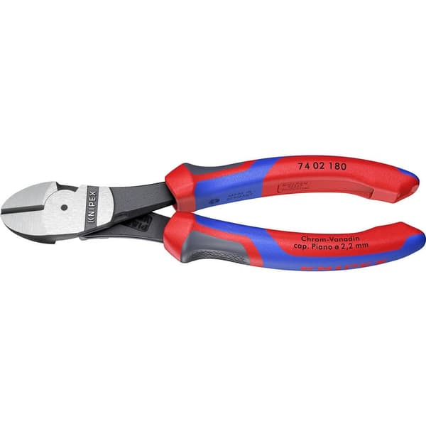 Knipex 74 02 180 Verkstad Kraftavbitare med facett 180 mm