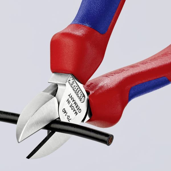 Knipex 70 05 140 Verkstad Sidoskärare med facett 140 mm