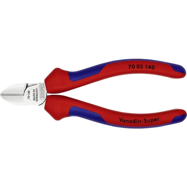 Knipex 70 05 140 Verkstad Sidoskärare med facett 140 mm