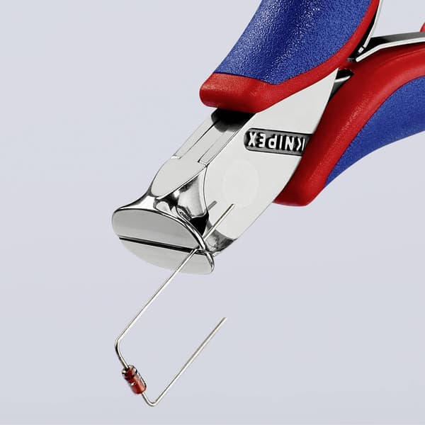Knipex 64 02 115 Elektronik och finmekanik Ändavbitare med facett 115 mm