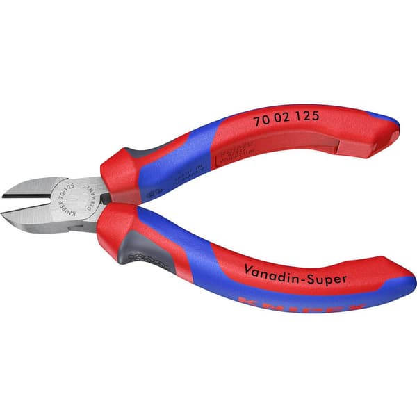 Knipex 70 02 125 Verkstad Sidoskärare med facett 125 mm