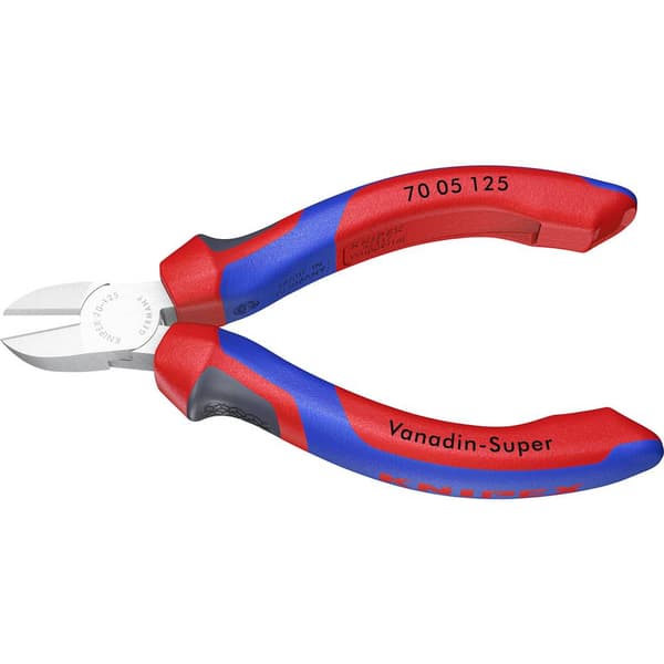 Knipex 70 05 125 Verkstad Sidoskärare med facett 125 mm