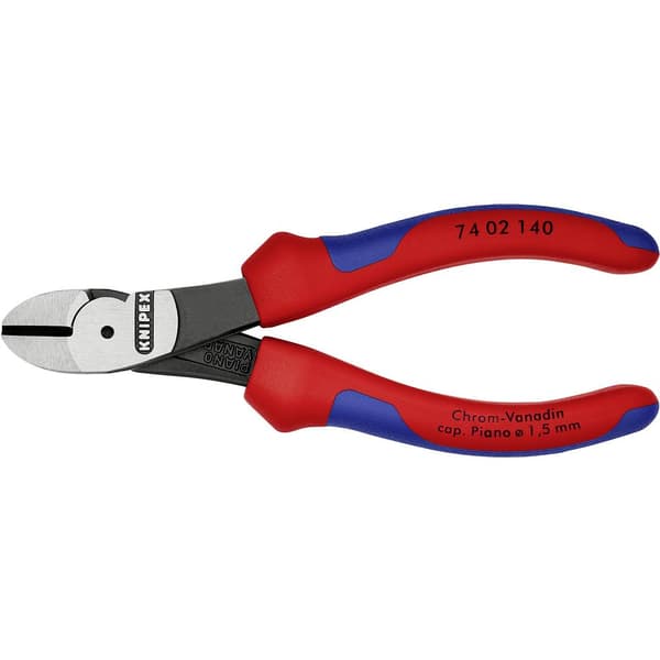 Knipex 74 02 140 Verkstad Kraftavbitare med facett 140 mm
