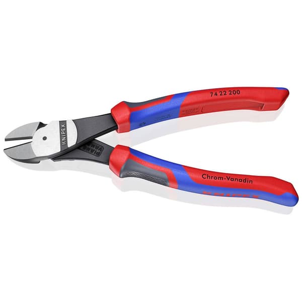 Knipex 74 22 200 Verkstad Kraftavbitare med facett 200 mm