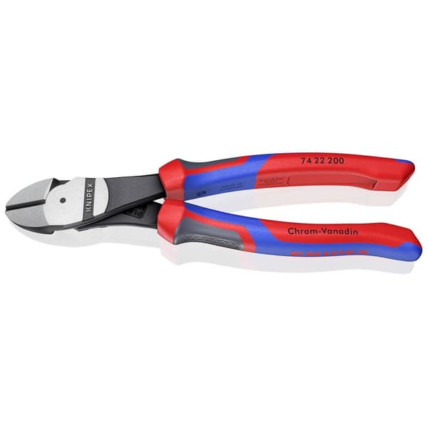 Knipex 74 22 200 Verkstad Kraftavbitare med facett 200 mm